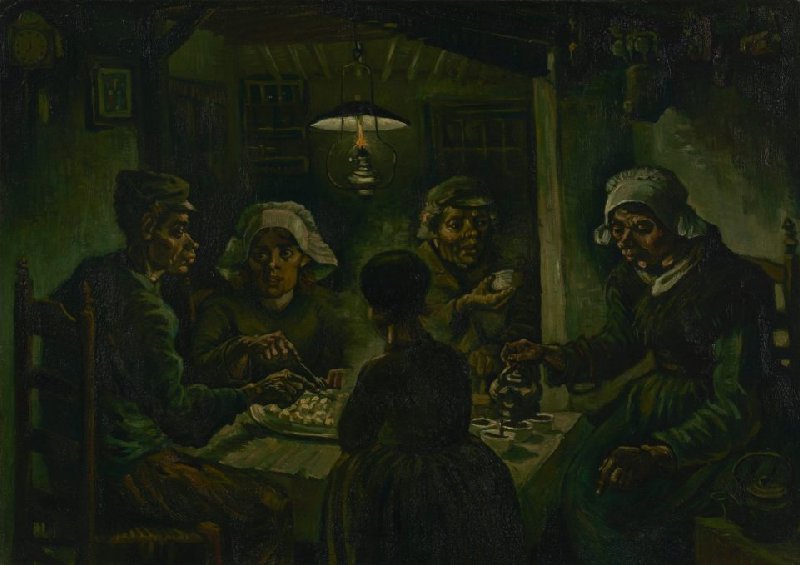 Potato Eaters painting by Vincent van Gogh